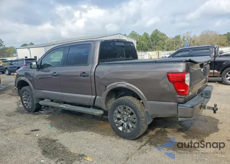 2017 Nissan Titan Sv z USA, uszkodzony, nr VIN 1N6AA1E50HN544022
